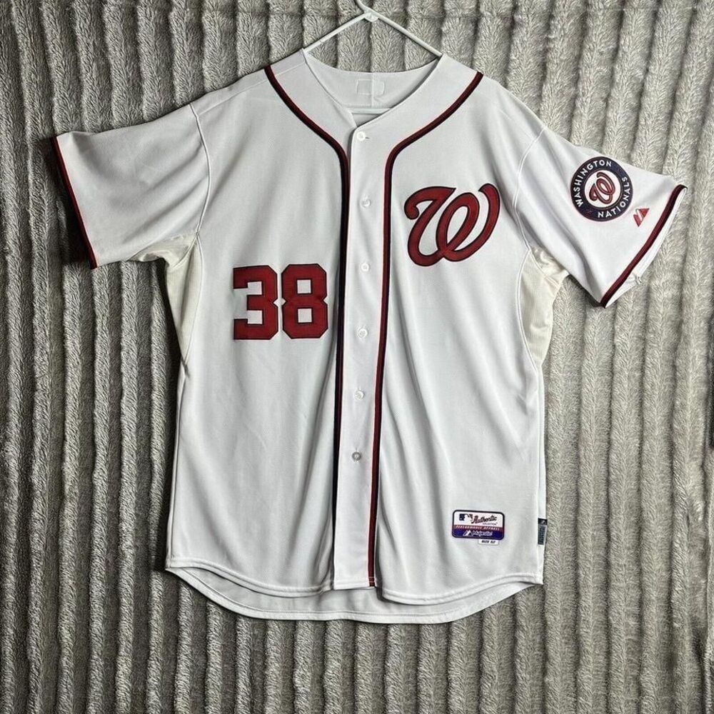 Washington Nationals Michael Morse Jersey Majestic Authentic Size 52 Cool Base